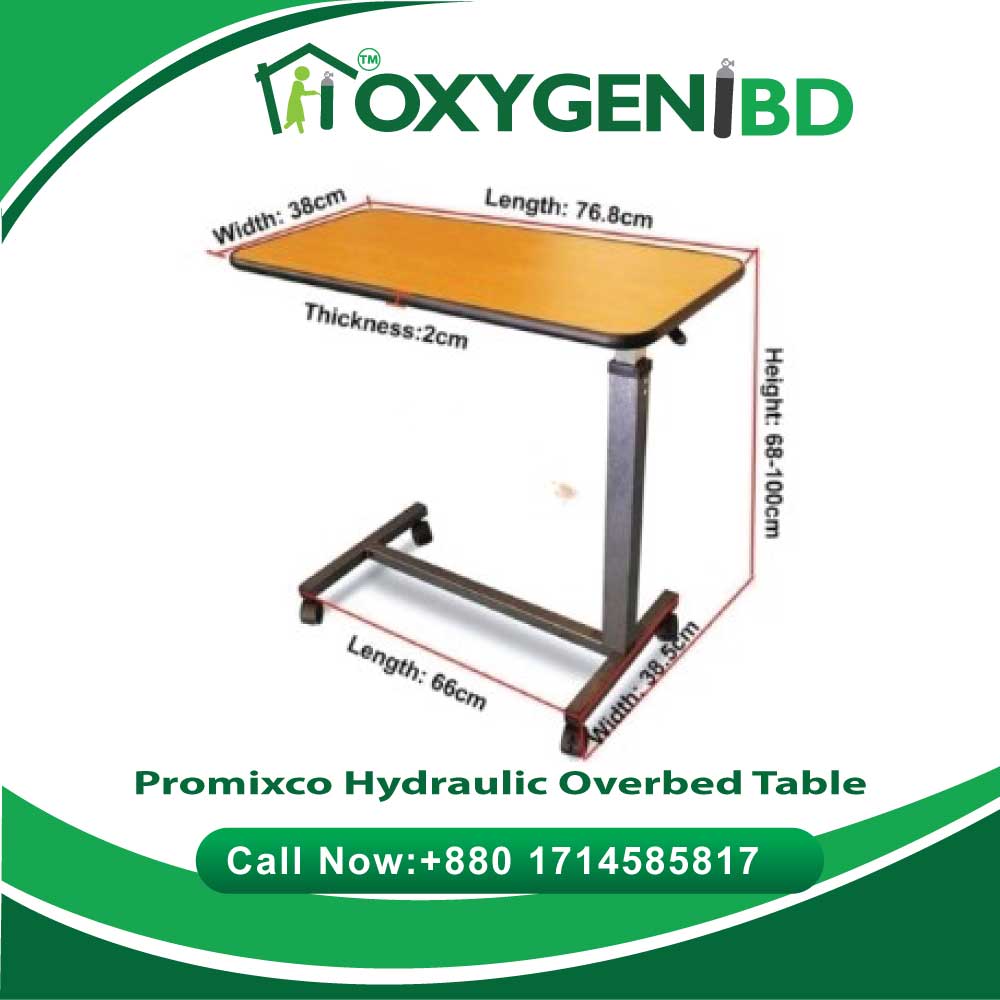 Promixco Hydraulic Overbed Table